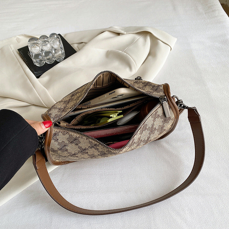 Women's Retro Korean Style Trendy Fashion Large Shoulder Bags