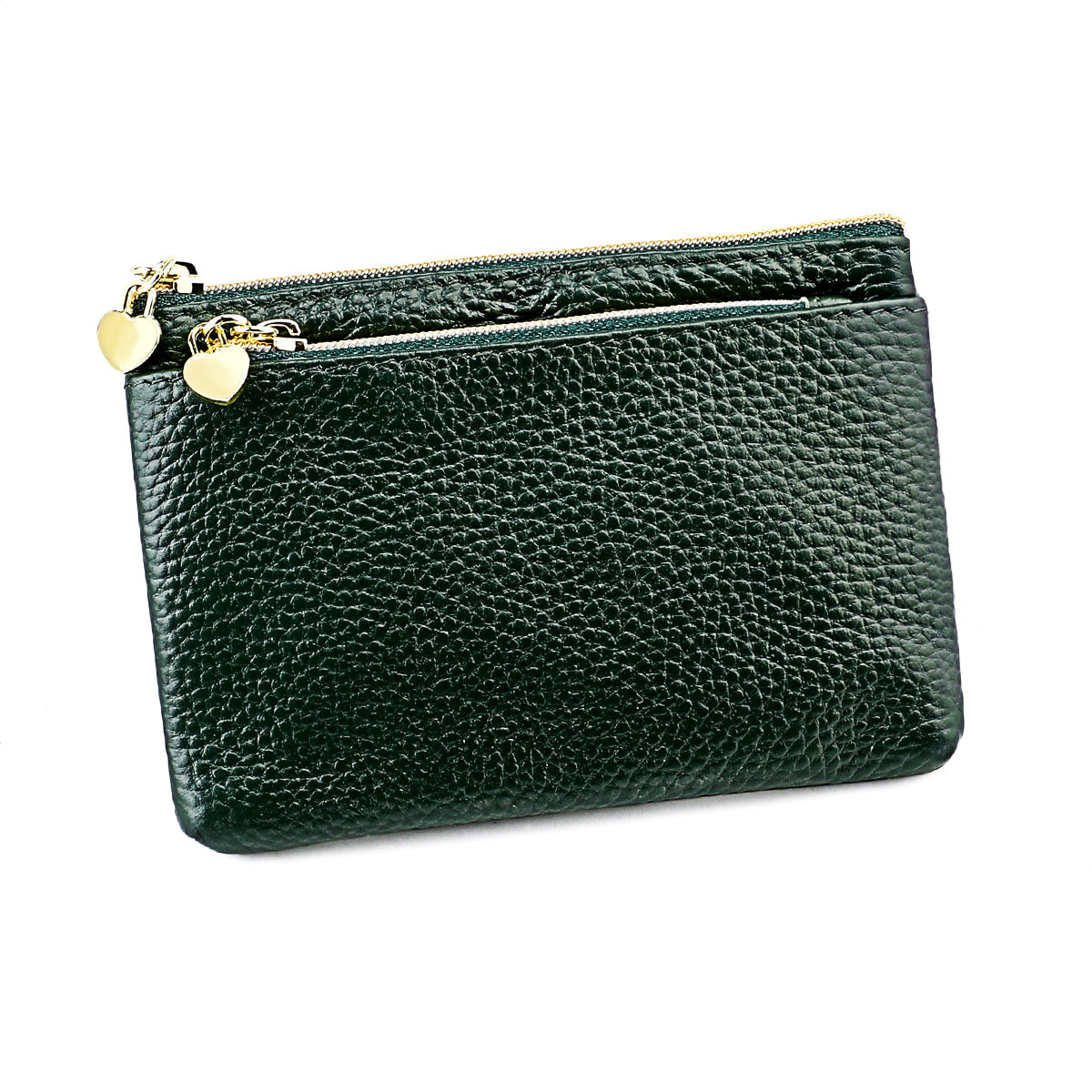Women's Slouchy Leather Car Multifunctional Compact Coin Purses