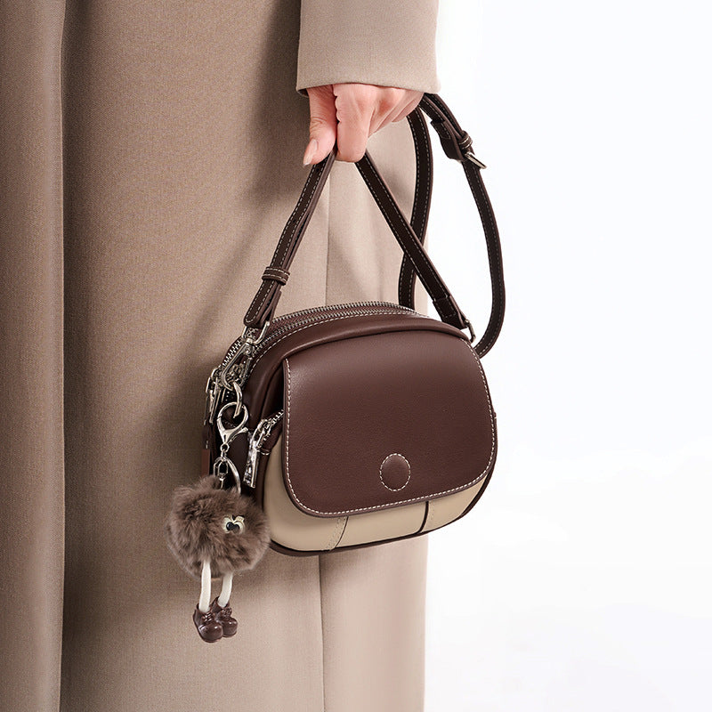 Women's High-grade Trendy Niche Mini Round Fashion Backpacks