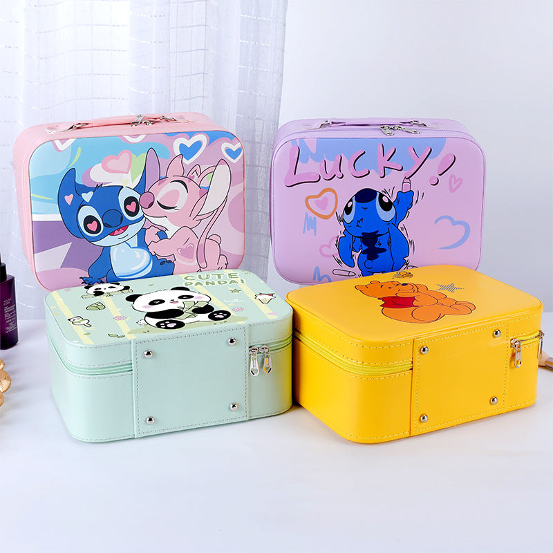 Children's Cartoon Portable Stitch Birthday Party Favor Makeup Bag