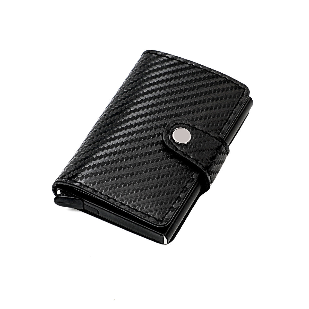 Men's Box Shielded Swiping Slim Credit Alloy Card Holder