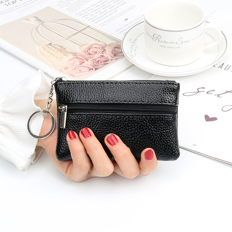 Women's Korean Mini Fashion Thin Short Coin Purses