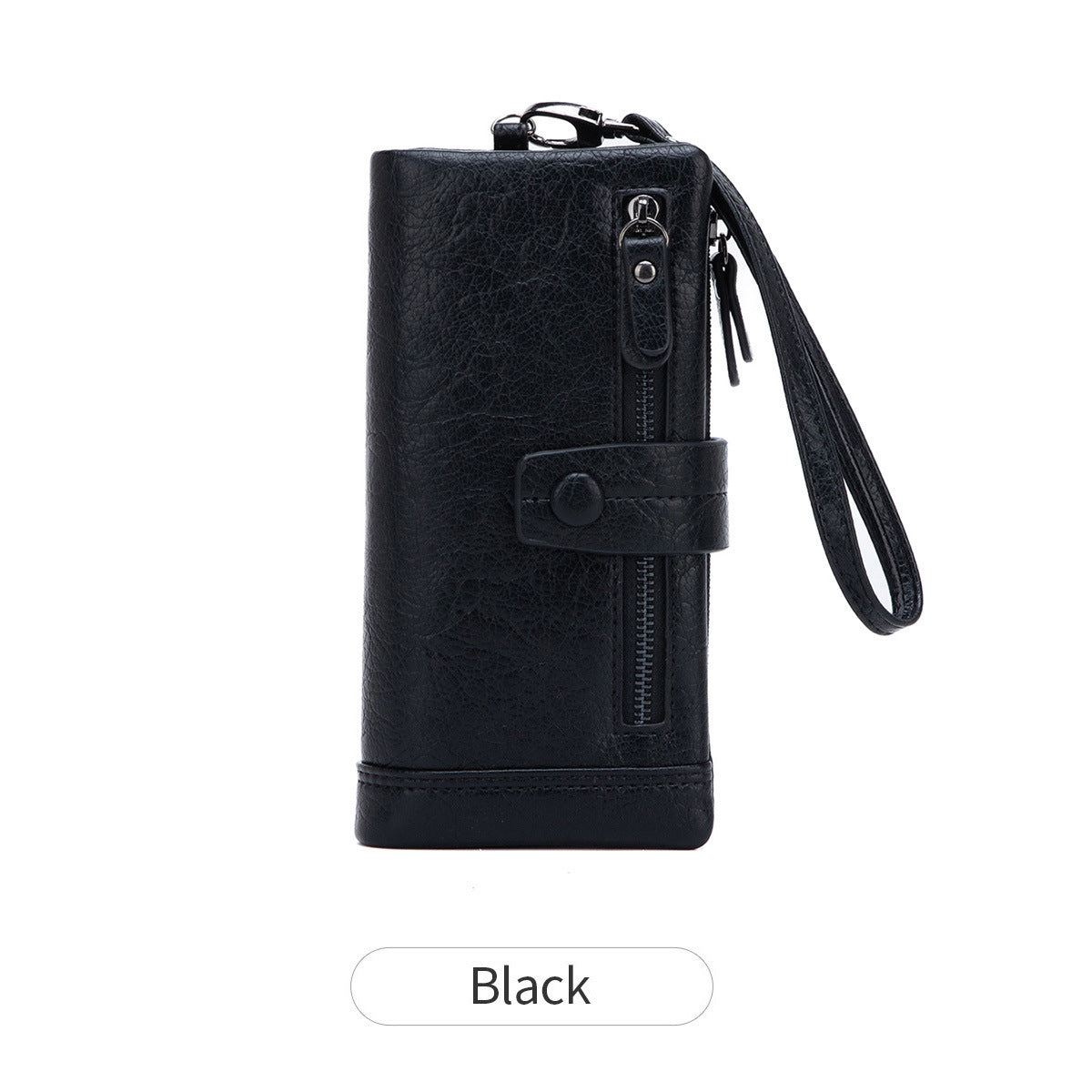 Women's Long Soft Leather Fashion Hasp Clutch Ladies Wallet