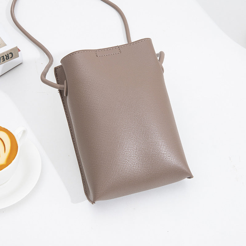 Women's Korean Style Vertical Mobile Fashion Simple Phone Bags