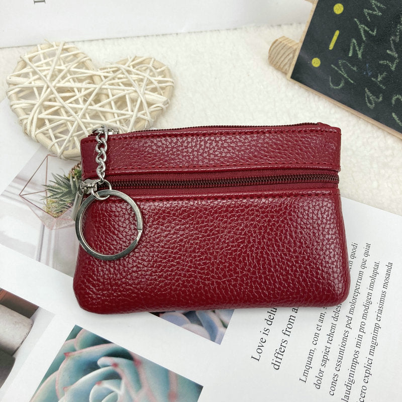 Women's Korean Mini Fashion Thin Short Coin Purses