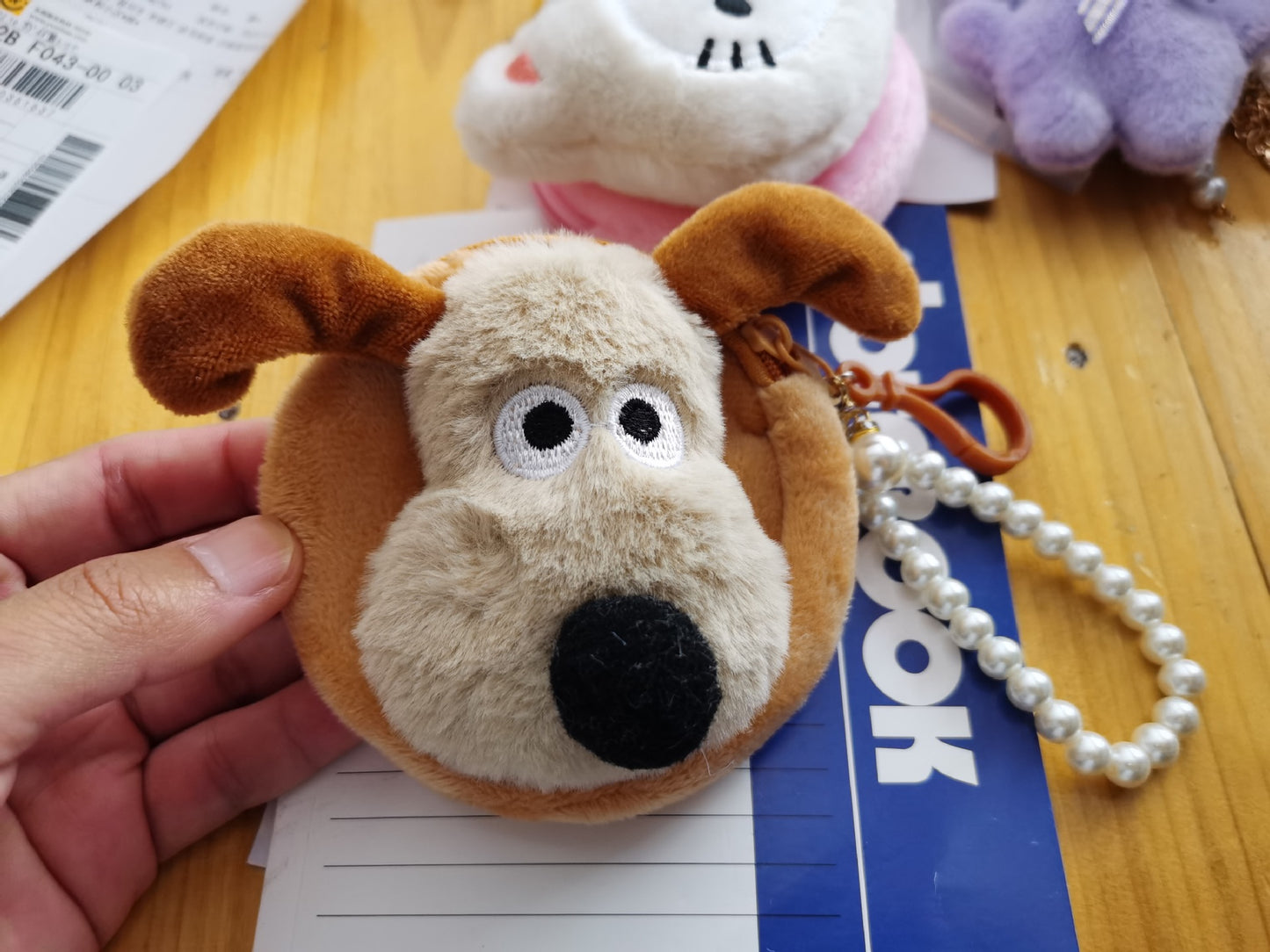 Children's Pendant Plush Creative Mini Clow Storage Coin Purses