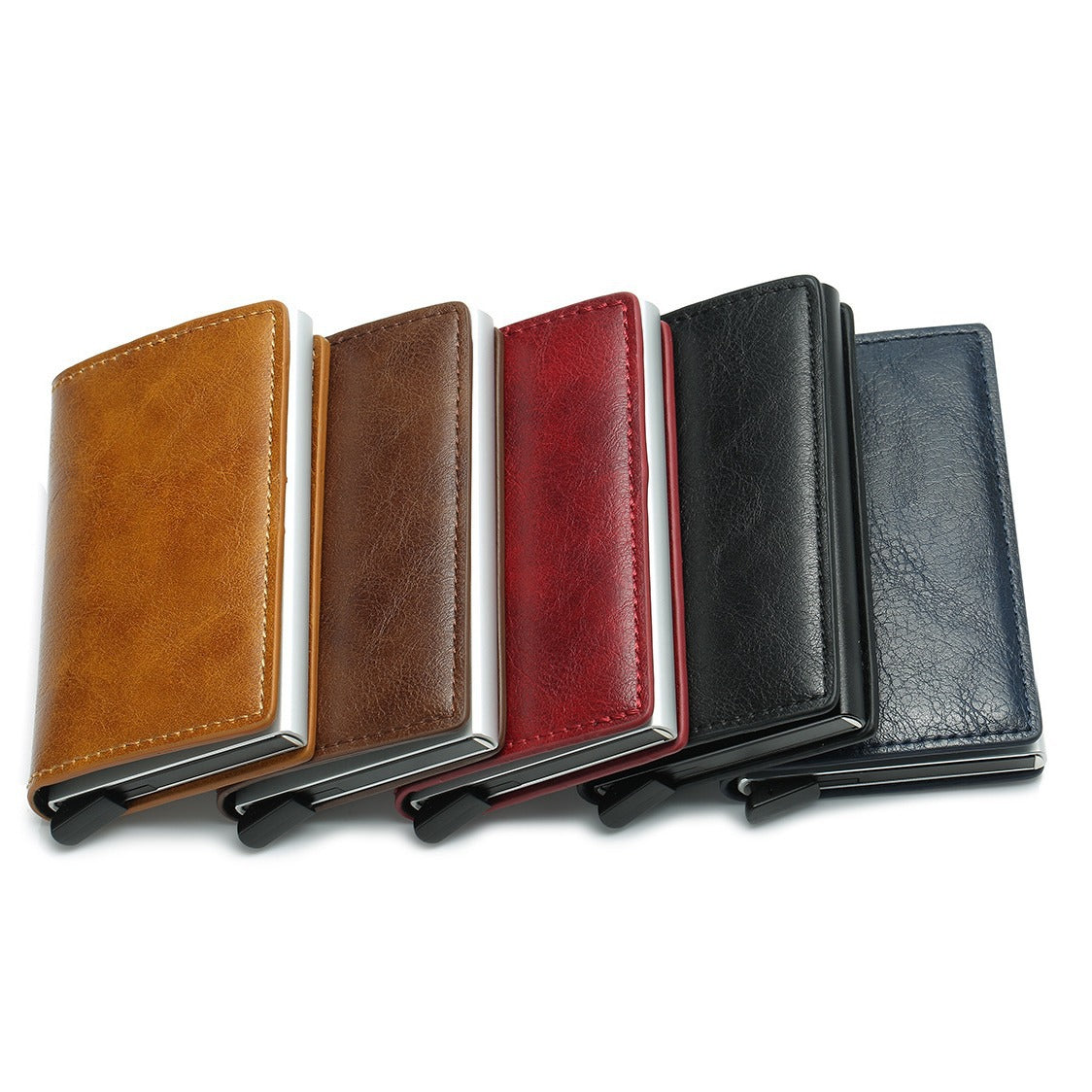 Men's Charming Unique Credit Tracker Clamp Card Holder