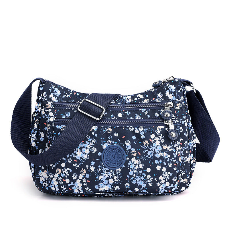 Printed Korean Style Fashionable Waterproof Simple Chic Large Women's Messenger Bag