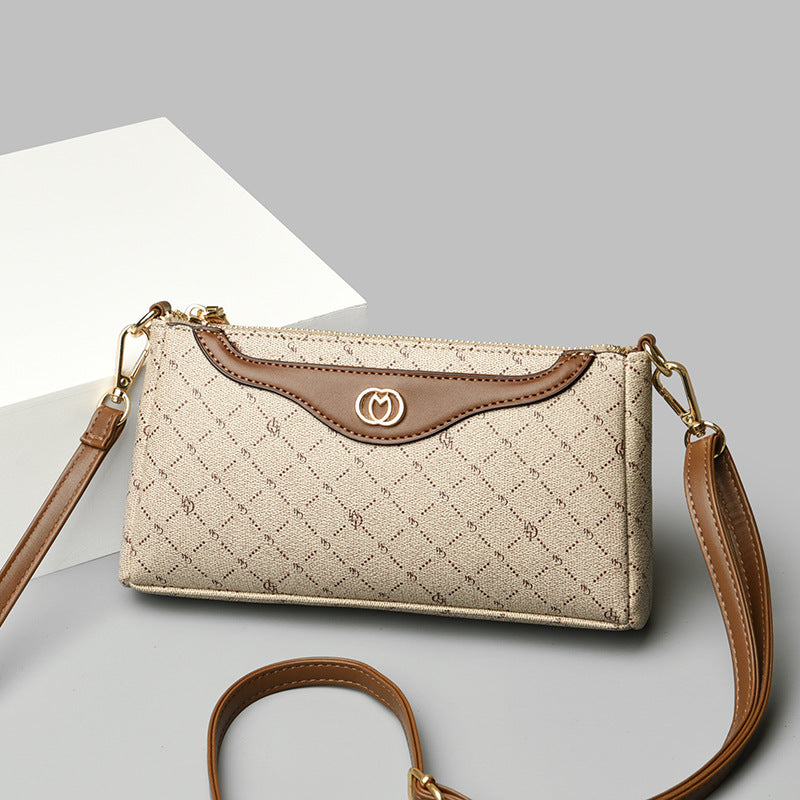 Women's Mother Retro Fashion Mobile Clutch Pouch Bags