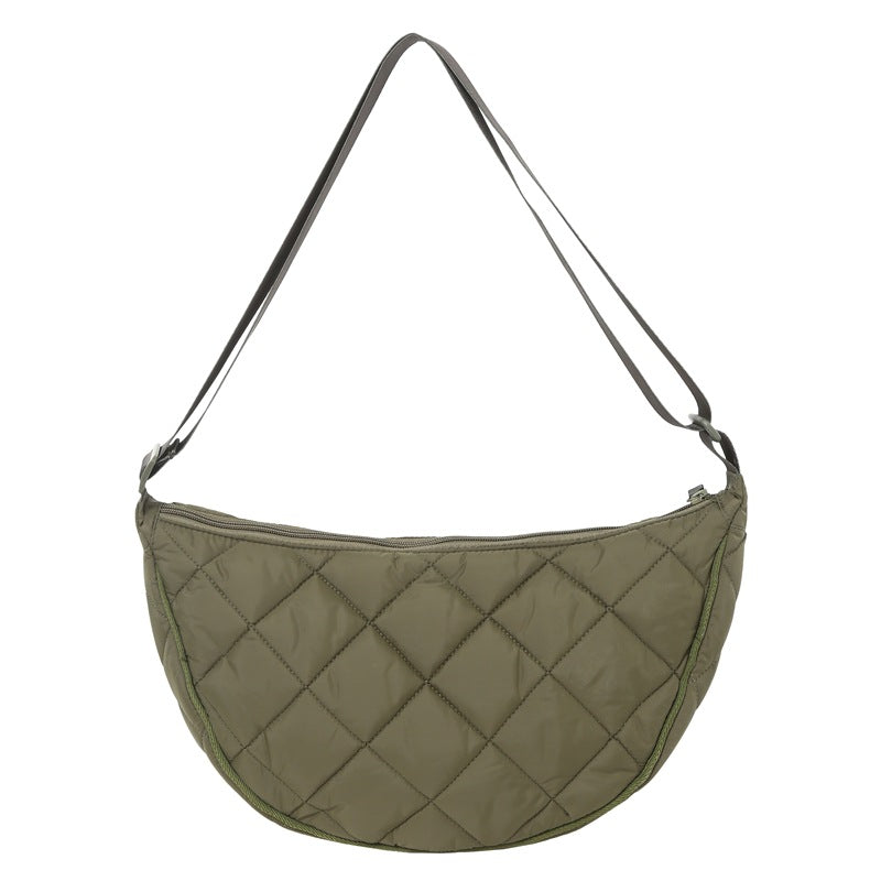 Women's Western Style Rhombus Large Capacity Spring Fashion Embroidery Women's Messenger Bag