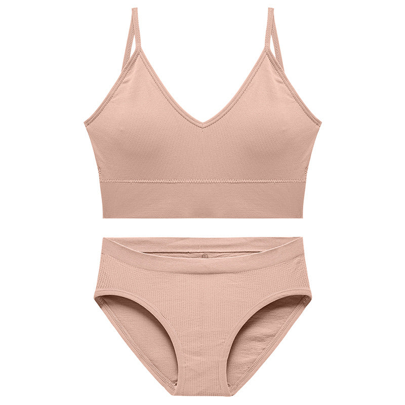 Women's Sexy Small Chest Push Up Base Lingerie Sets
