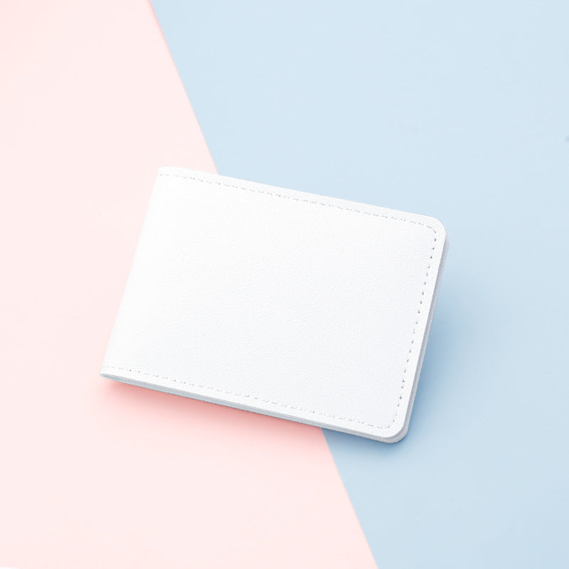 Color Motor Vehicle Driving License No Label Card Holder