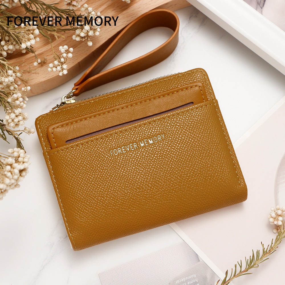 Versatile Women's Style Multiple Slots Short Ladies Wallet