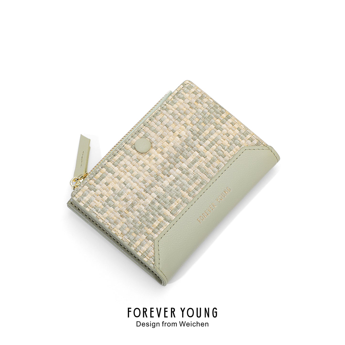 Women's Graceful Fashion Short Two Fold Ladies Wallets