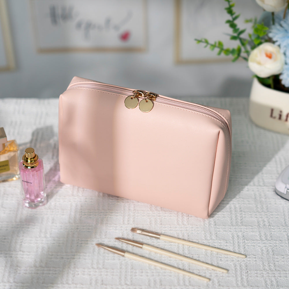 Women's Octagonal Storage Brush Portable Wash Large Makeup Bag