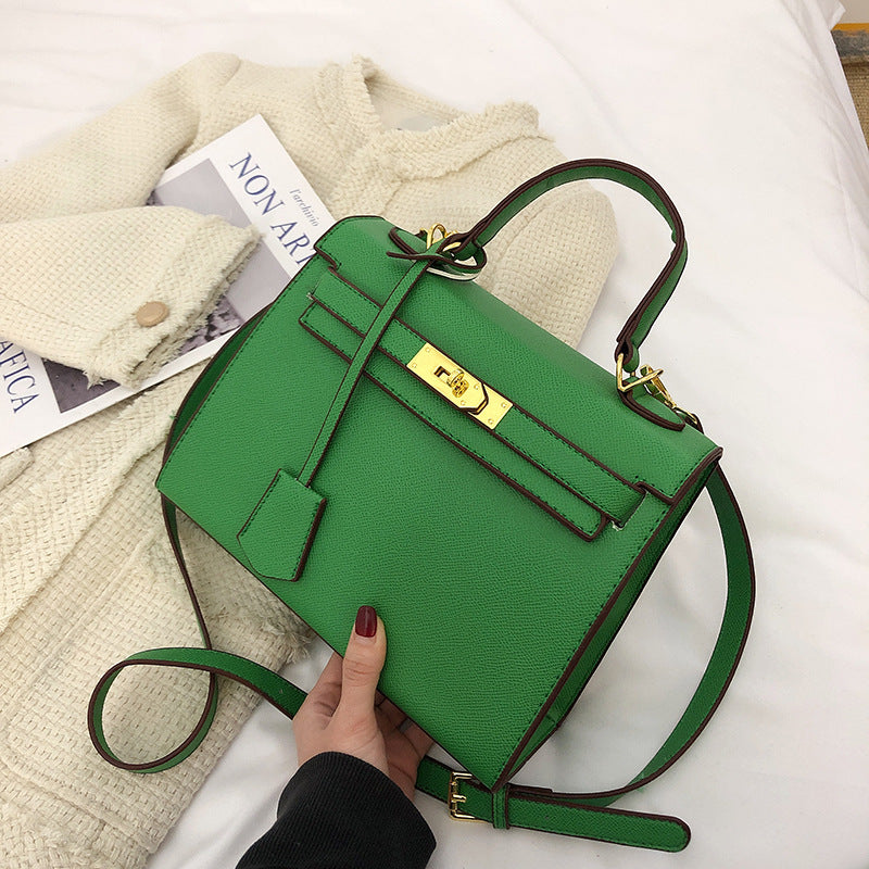 Women's Fashion Palm Print Portable Kelly Simple Women's Messenger Bag