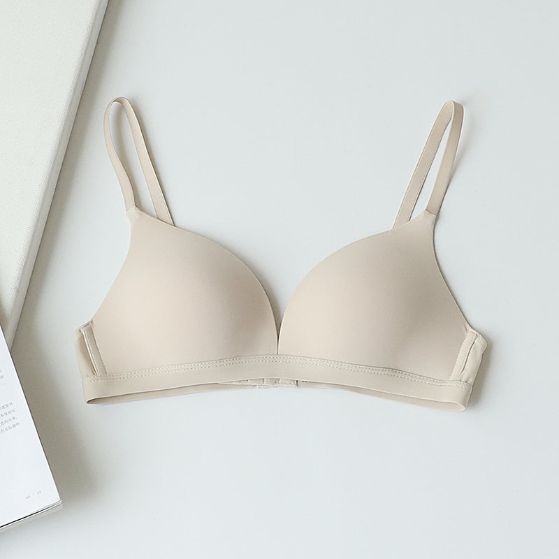 Women's Cup Large Simple Solid Color Summer Bras