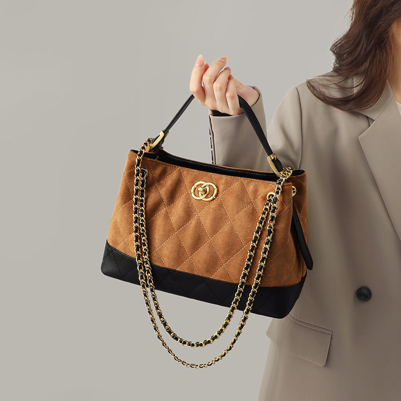 Women's Summer Genuine Leather Underarm Classic Style Tote Bags