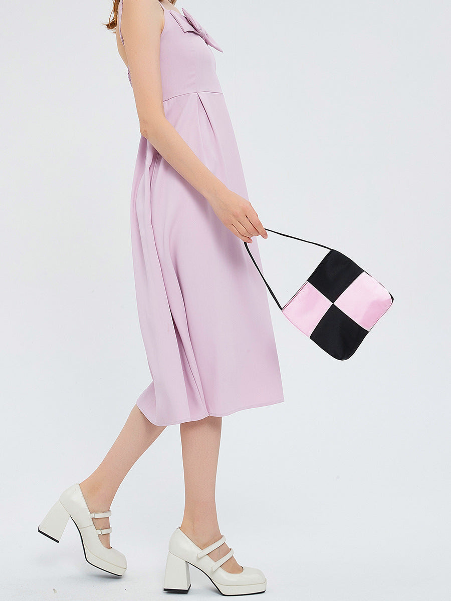 Women's Designer Model Real Silk Clutch Mobile Bags