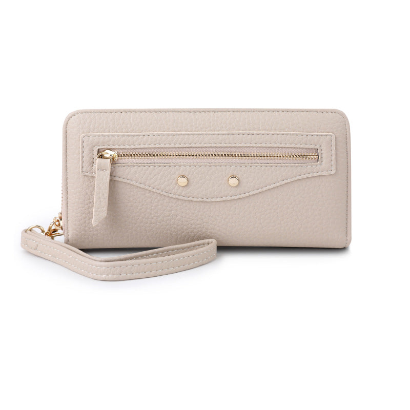 Women's Zipper Long Fashion Litchi Pattern Ladies Wallet