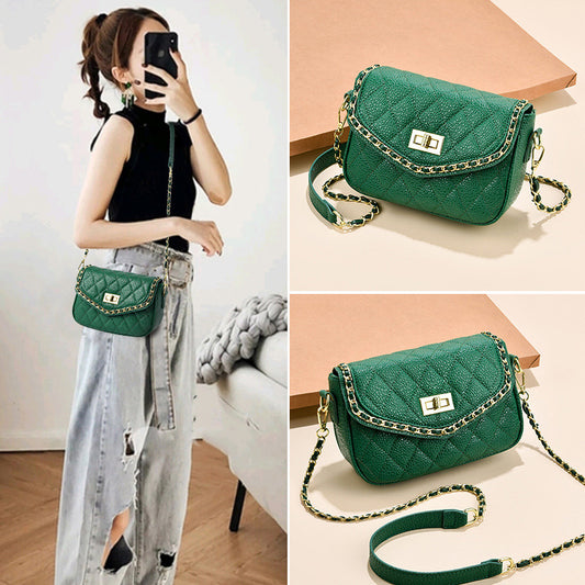 Beautiful Women's Summer Fashion Simple Latch Crossbody Bags