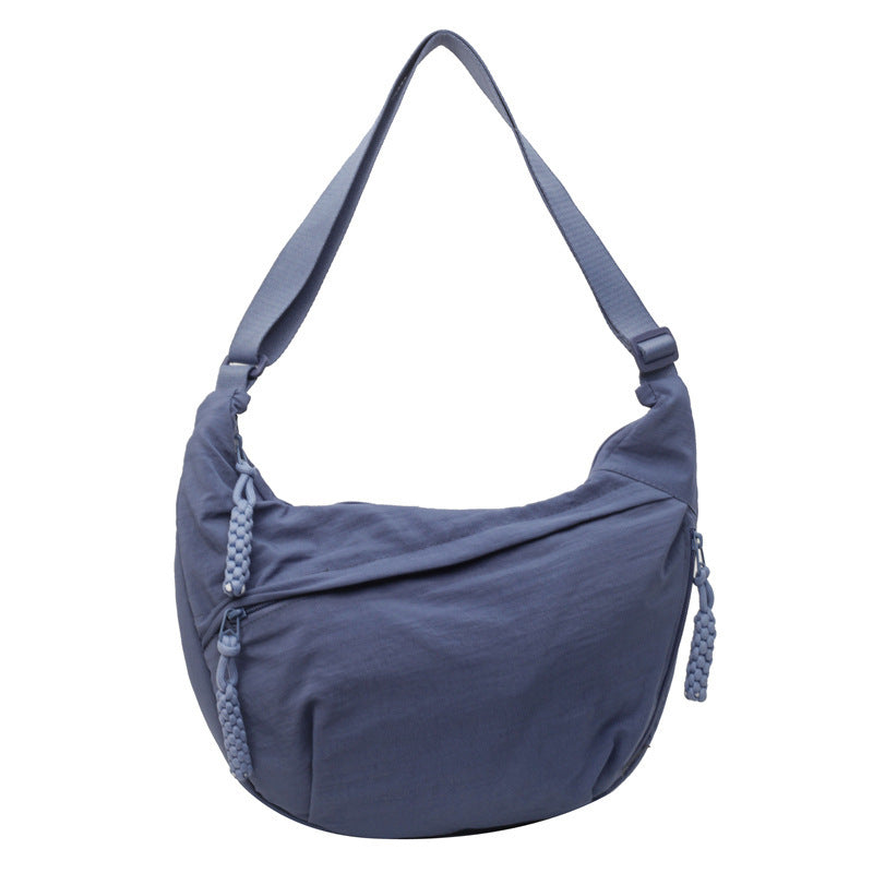 Fashion Cloth Lightweight Commuter Large Capacity Female Class Women's Messenger Bag