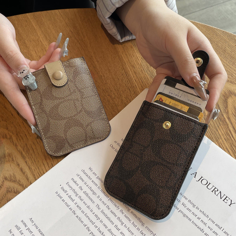Women's Exquisite Style Niche High Sense Holding Card Holder