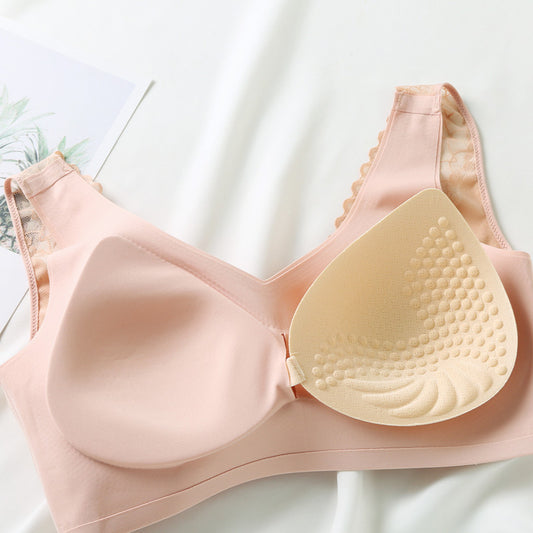 Women's Latex Underwear Lace Thin Silk Big Everyday Bras