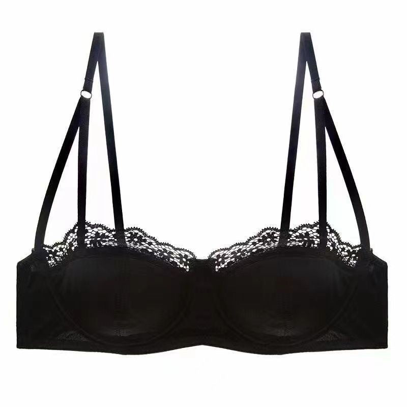 Women's Sexy Underwear Soft Steel Ring Small Chest Push Lingerie Sets