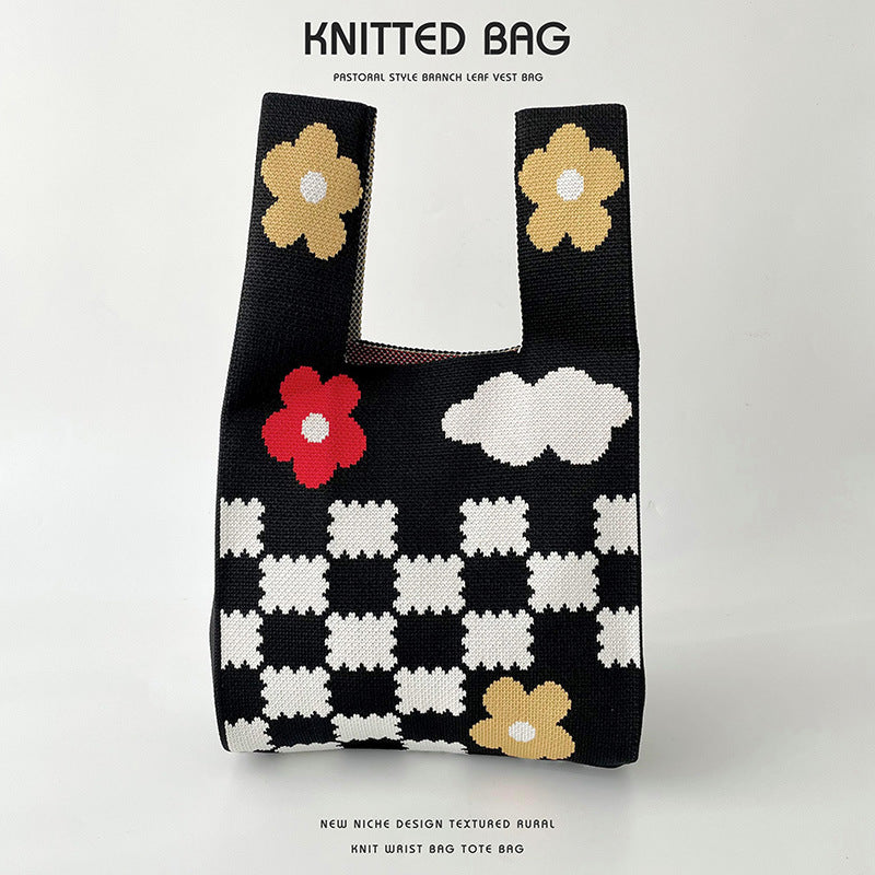 Series Knitted Versatile Large Capacity Commuter Holiday Bags