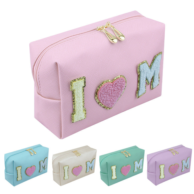 Cute Hand Gift Good-looking Love Portable Storage Holding Makeup Bag