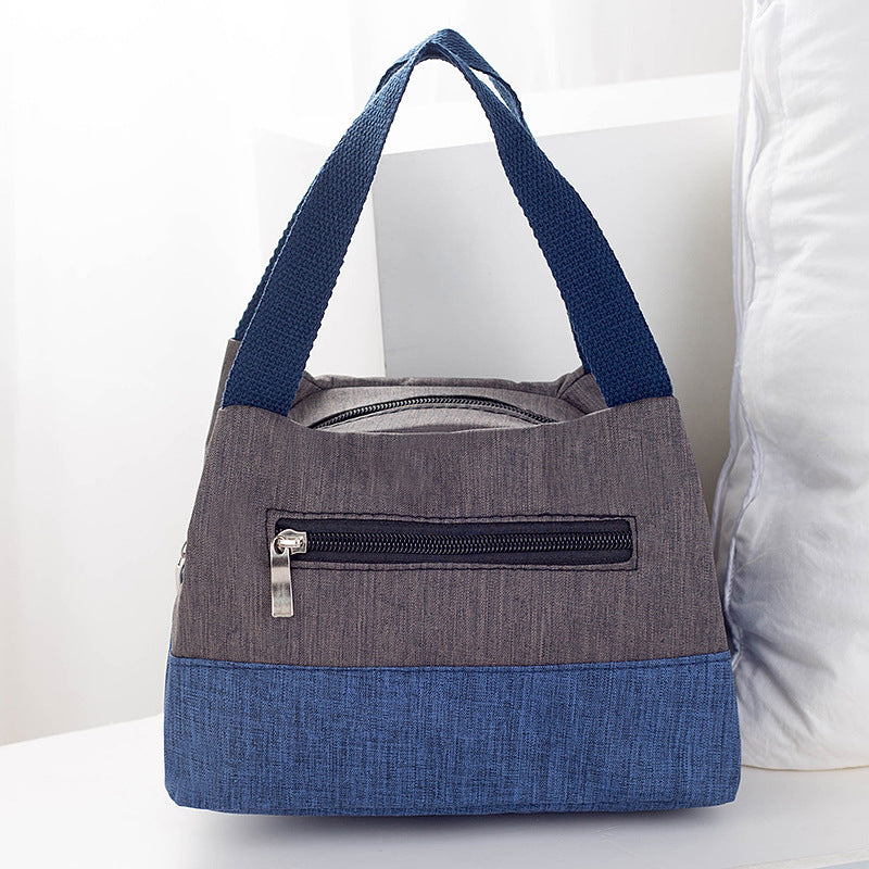 Women's Canvas Large Capacity Lunch Box Cloth Handbags