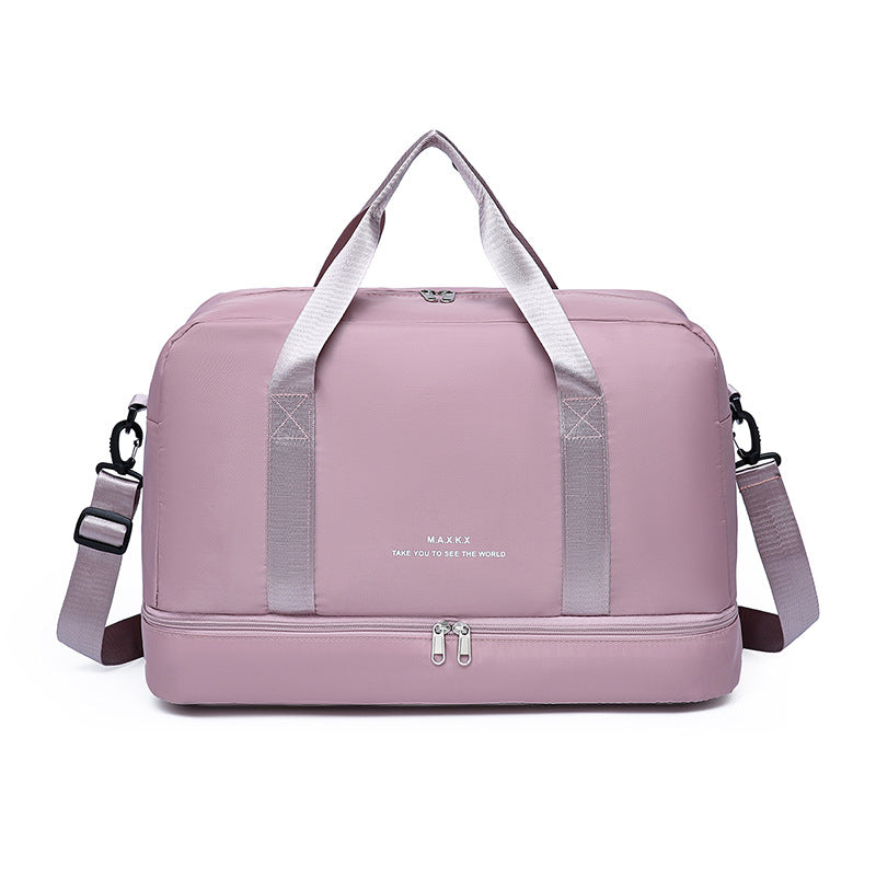 Women's Independent Shoe Warehouse High Sense Dry Wet Separation Travel Bags