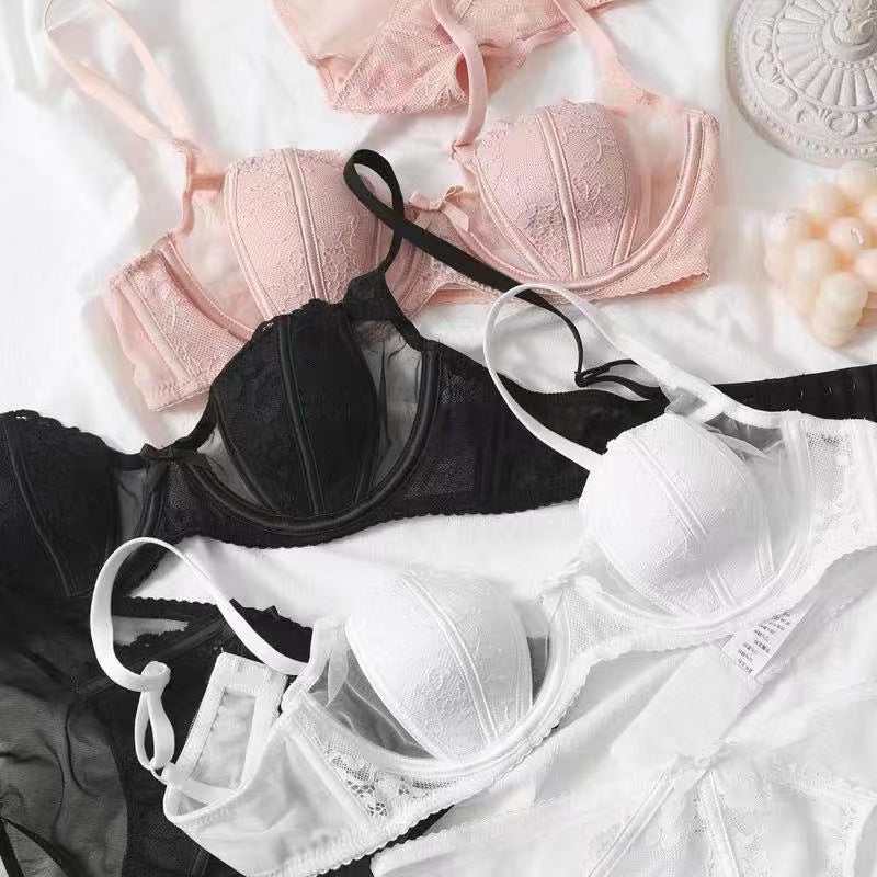 French Rabbit Mug Sexy Lace Soft Lingerie Sets