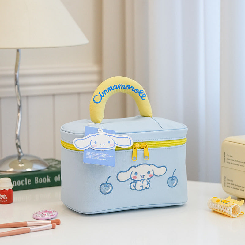 Cute Cartoon Portable Large Capacity Three-dimensional Cosmetics Bags