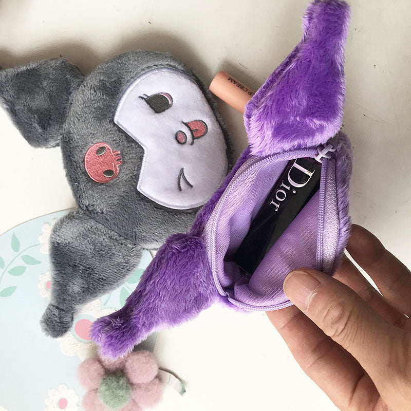 Glamorous Classic Graceful Cute Plush Cartoon Coin Purses