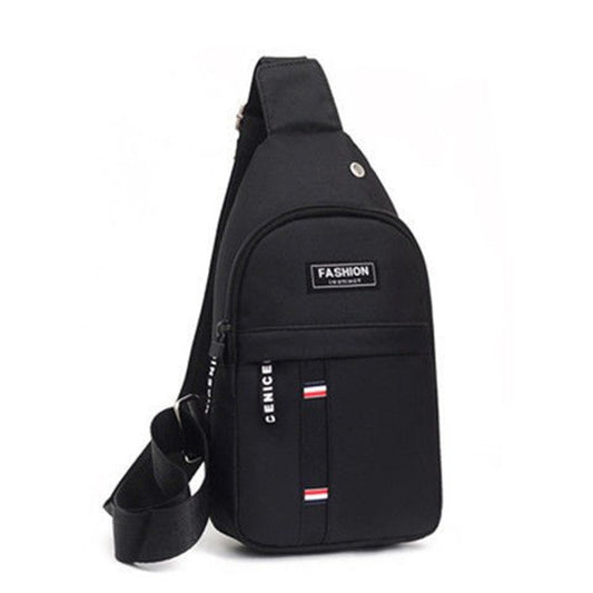 Men's Korean Fashion Trendy Solid Color Men's Chest Bags