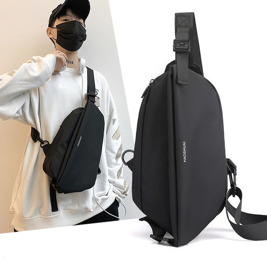 Charming Men's Trendy Fashion Multifunctional Waterproof Men's Chest Bags
