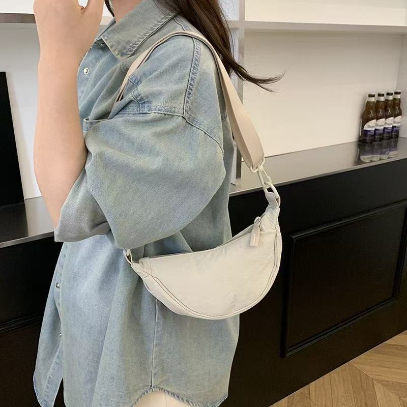 Unisex Fashion Simple Trend Wild Large Women's Shoulder Bag