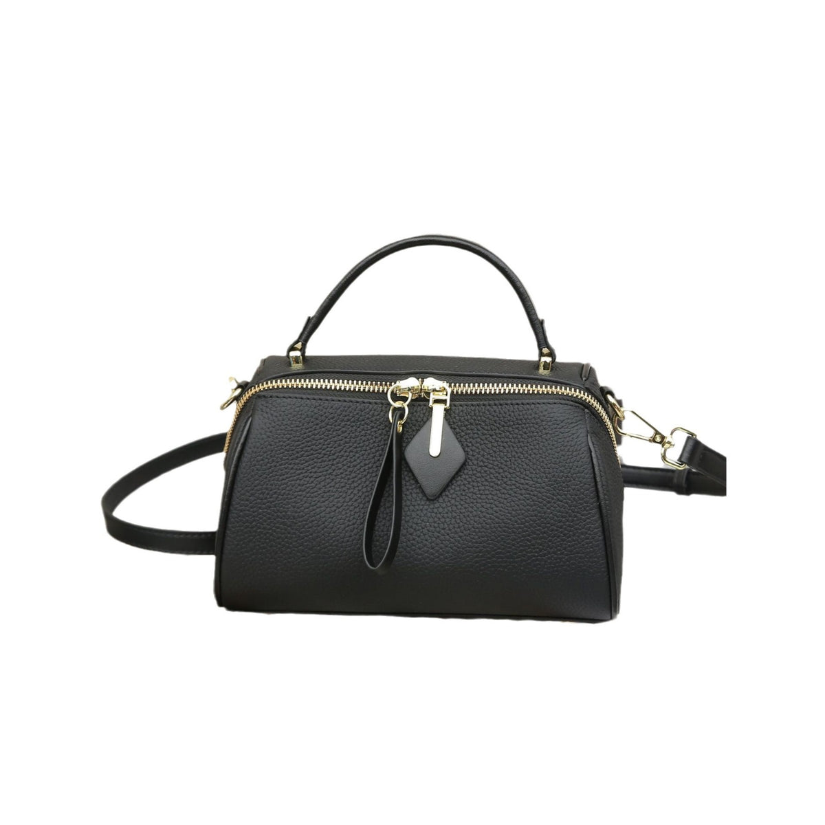 First Layer Cowhide Niche Pillow Popular Fashion Single Practical Version Women's Shoulder Bag