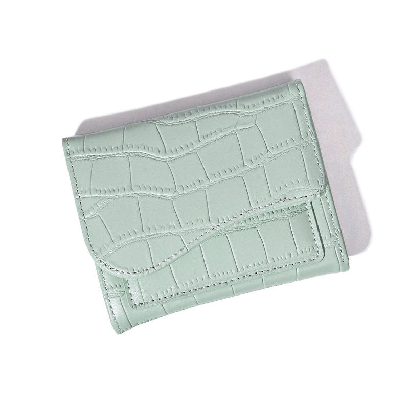 Women's Beautiful Korean Short Chic Zipper Ladies Wallets