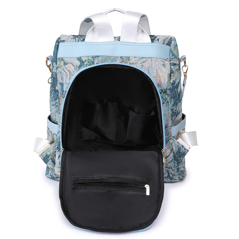 Women's Fashion National Style Large Capacity Backpacks