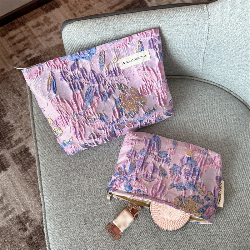 Petal Niche Portable Skin Care Buggy Toiletry Bags