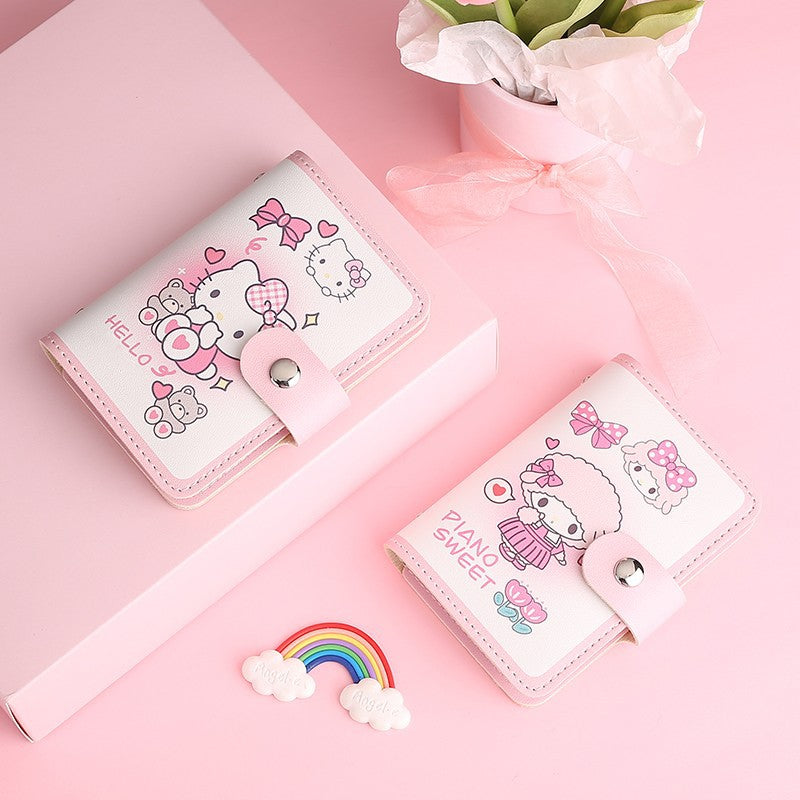 Women's Cute Large Capacity Driving License Multi Card Holder
