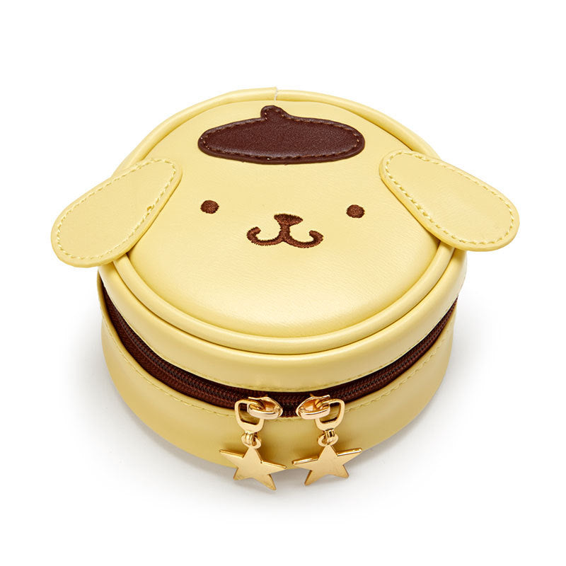 Cute Round Storage Jewelry Box Earphone Coin Purses