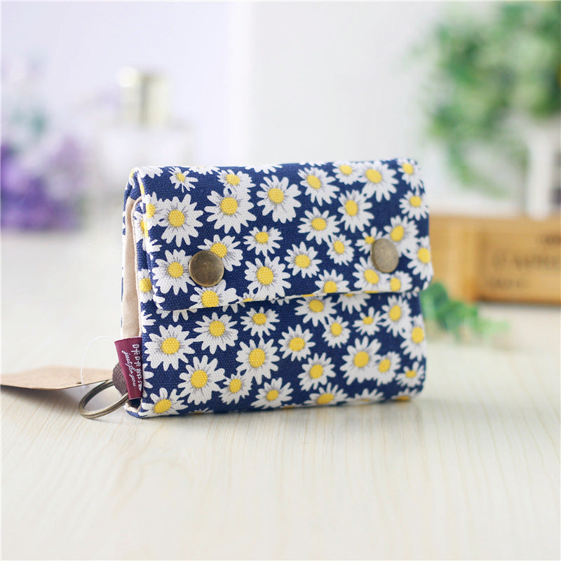 Women's & Men's & Korean Style Canvas Coin Purses