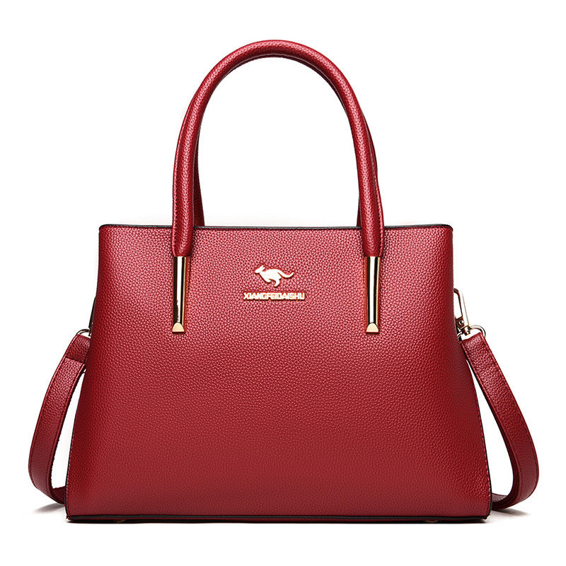 Women's Kangaroo Large Capacity Fashion Mom Commuter Handbags