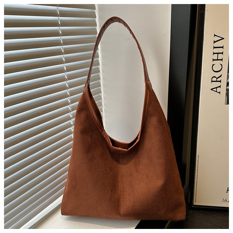 Color Winter Retro Commuter Large Capacity Fashion Simple Bags