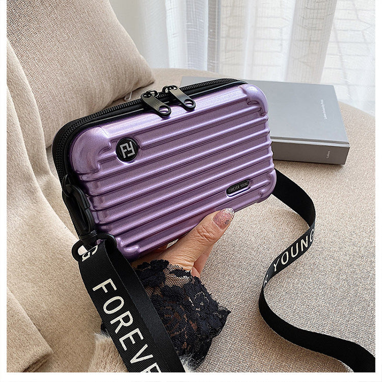 Women's Hard Mini Toiletry Storage Box Dinner Makeup Bag