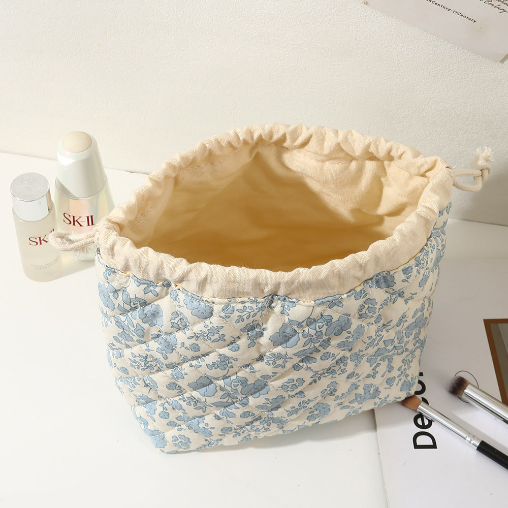 Brush Quilting Large Capacity Cosmetics Fashion Simple Bags